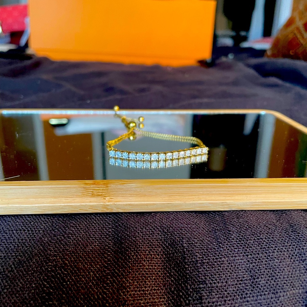 Diamond Bolo Bracelet